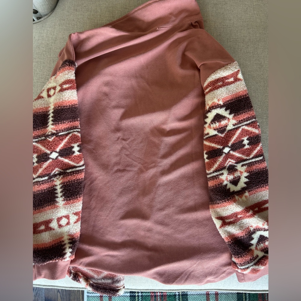 Tribal Patterned Button-Up Jacket - Picture 2 of 2